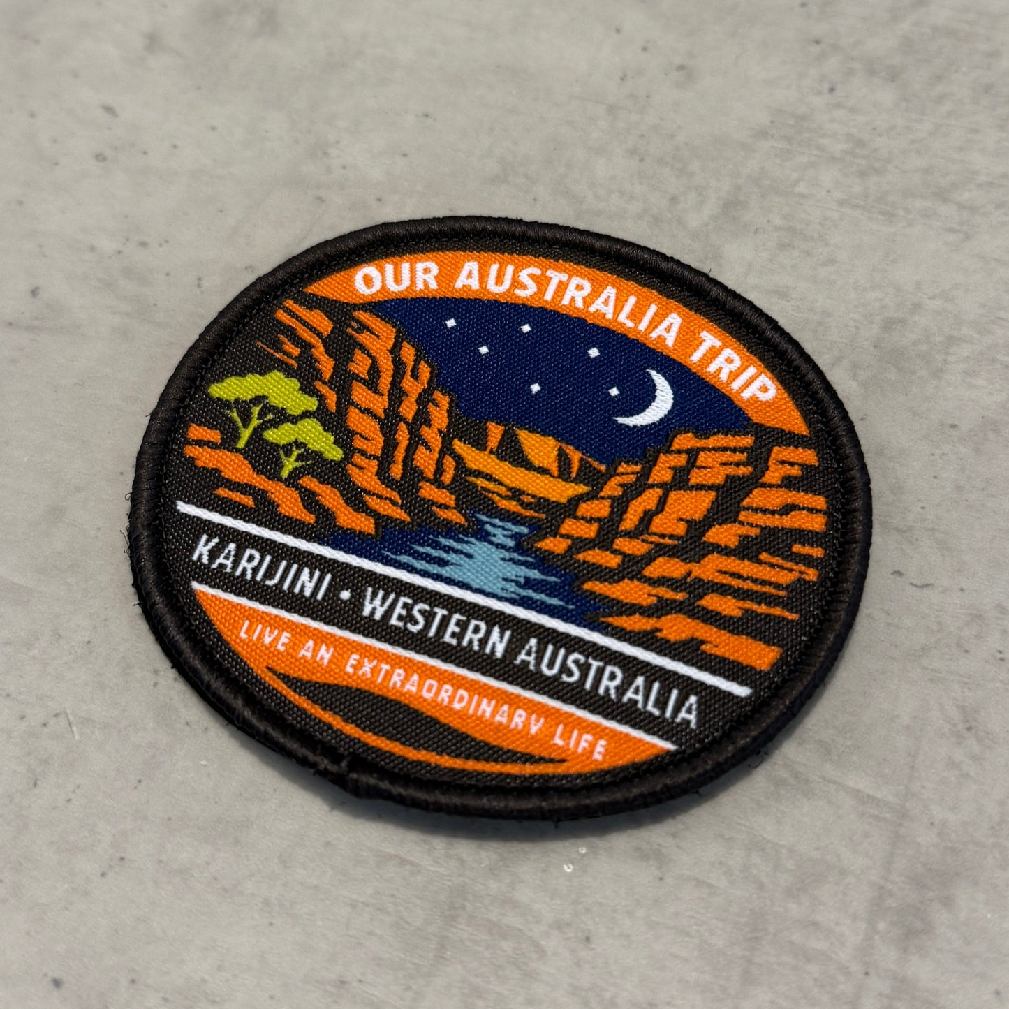 OAT Karijini Woven Velcro Patch