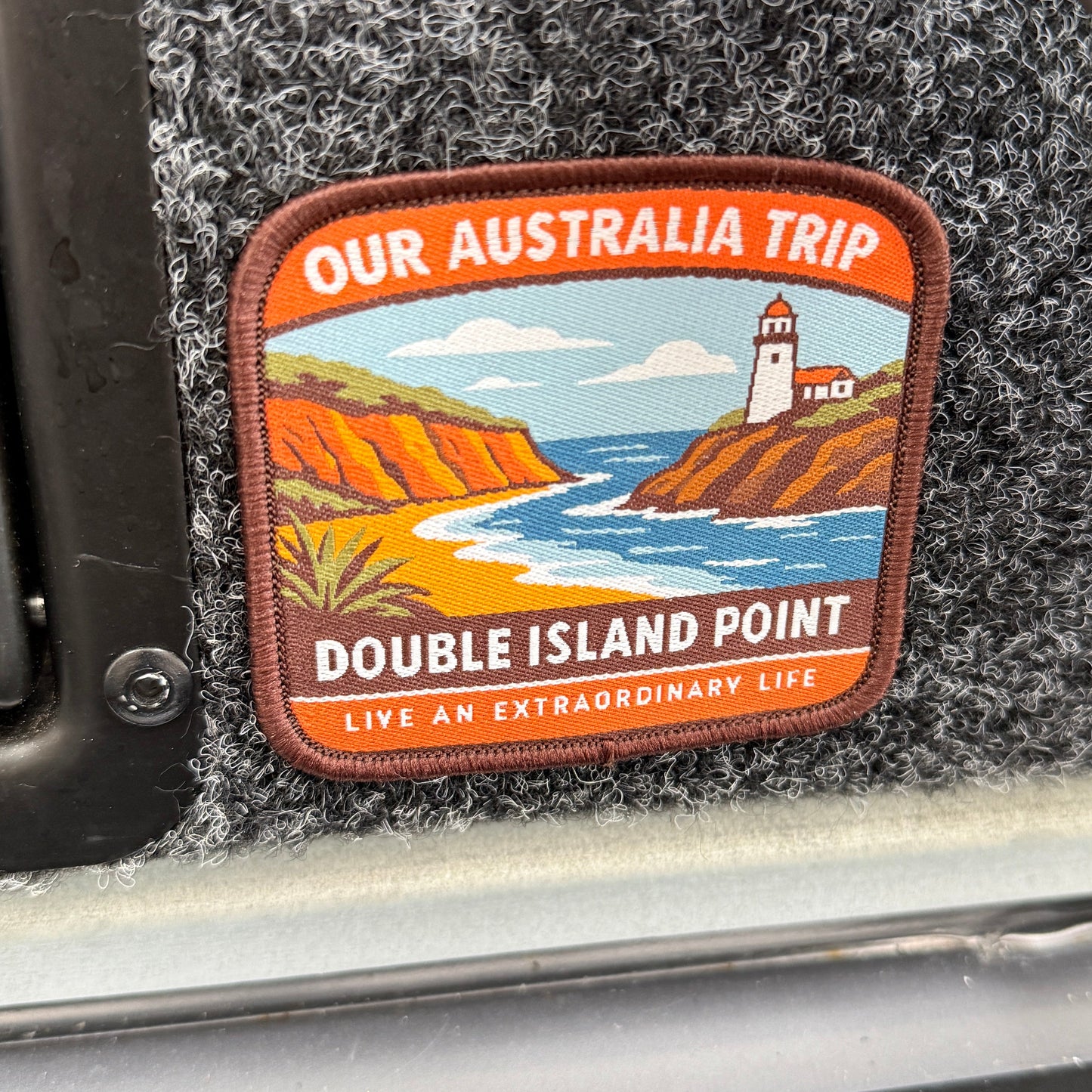 OAT Double Island Point Woven Velcro Patch