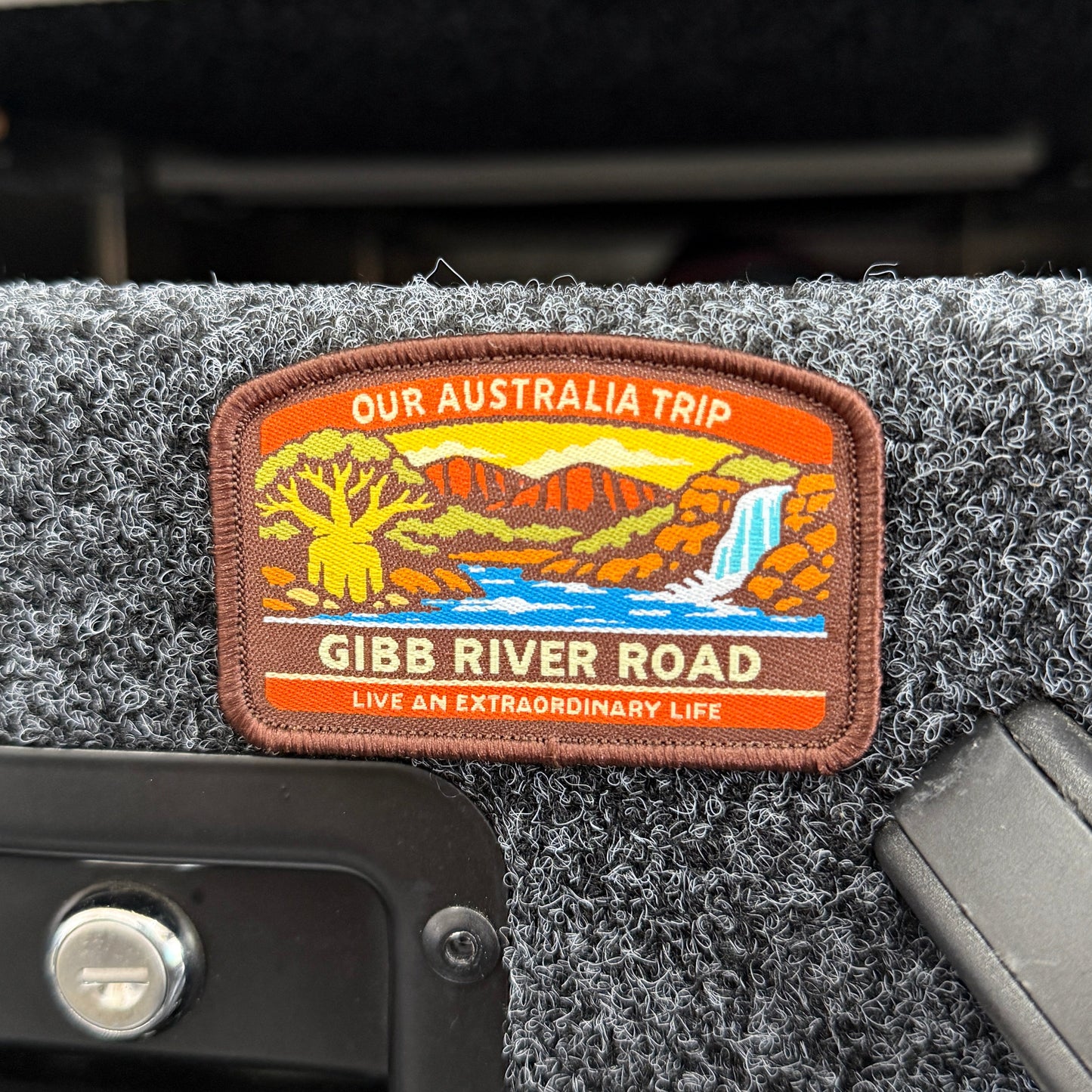 OAT Gibb River Road Woven Velcro Patch