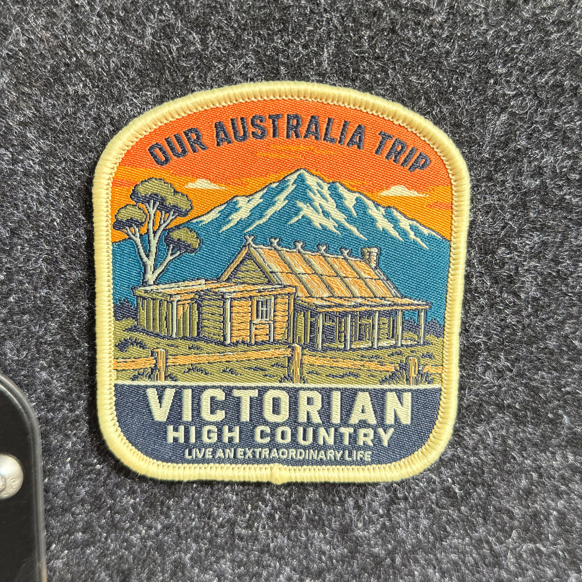 Victorian High Country Woven Velcro Patch