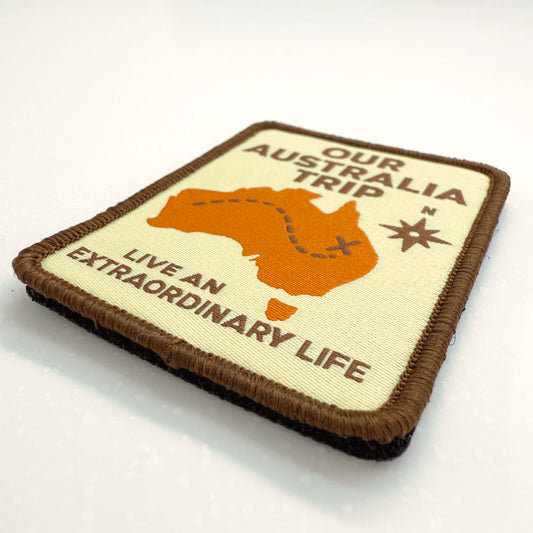 OAT Map Woven Velcro Patch