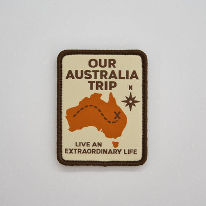 OAT Map Woven Velcro Patch